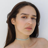 MyTindy Izy n°1 choker in Gold Denim, view 2