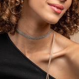 MyTindy Izy n°1 choker in Rose Gold Purple, view 2