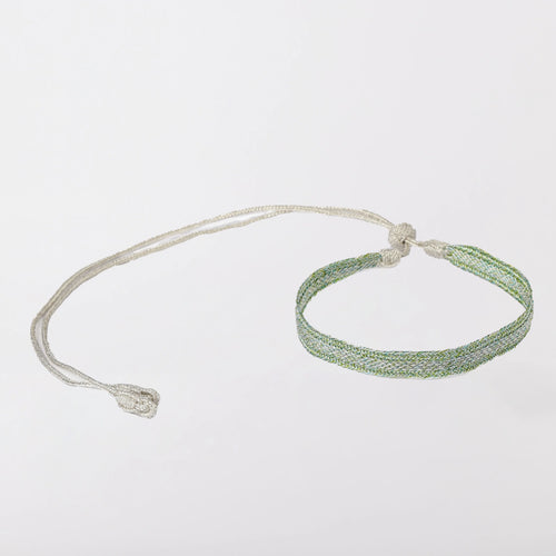 MyTindy Izy n°1 choker in Silver Green