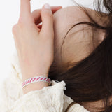 MyTindy Izy n°2 bracelet in Silver Raspberry, view 2