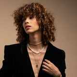 MyTindy Izy n°2 choker in Rose Gold Amber, view 3