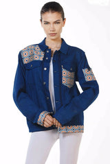 MyTindy Jacket with Moroccan Pocket Design, view 2
