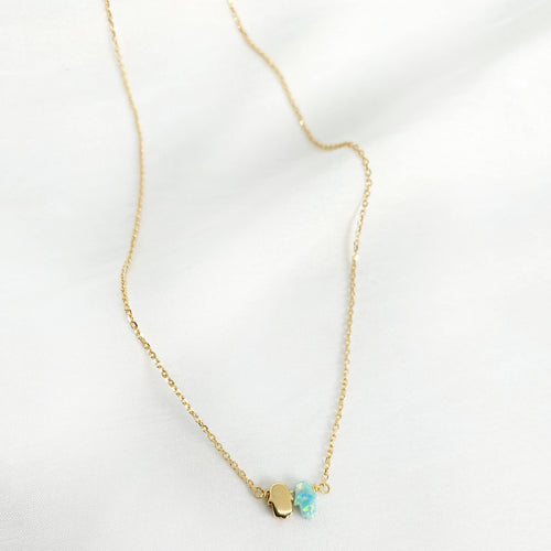 MyTindy Jasmine Necklace - Turquoise