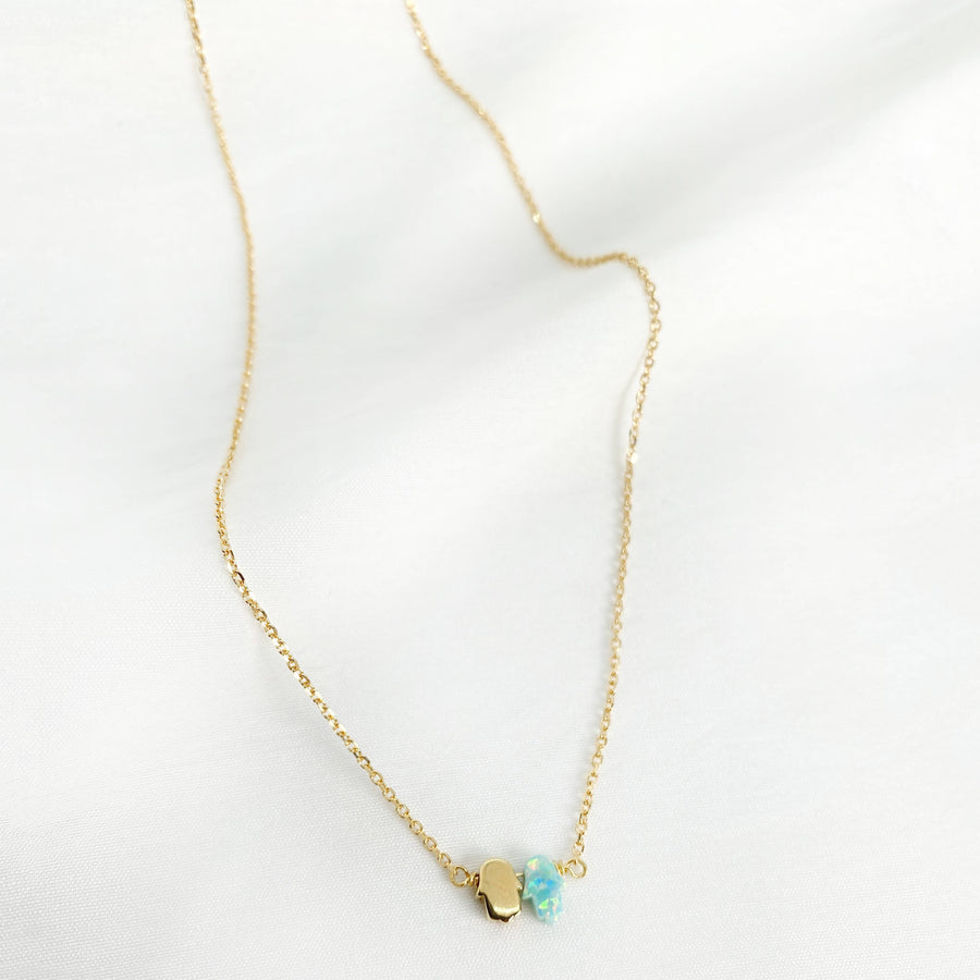 MyTindy Jasmine Necklace - Turquoise