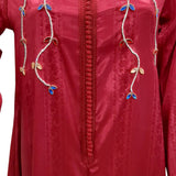 MyTindy Jouhara kaftan Burgundy, view 5