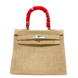 MyTindy Mini LOLA Jute Bag, view 6