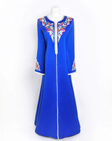 MyTindy Kaftan Dress - Blue for little girls, view 3