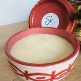 MyTindy Kanz Red Moroccan Candle, view 5