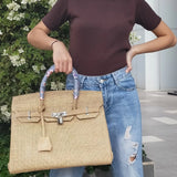 MyTindy LALO 36H Jute Bag, view 2