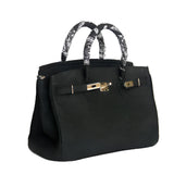 MyTindy LALO Black Jute Bag, view 2