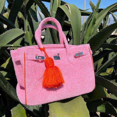MyTindy LALO Terry Cloth Beach Handbag