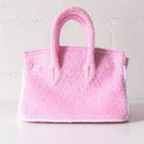MyTindy LALO Terry Cloth Beach Handbag, view 5