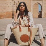 MyTindy LAMIA - Raffia Basket Bag, view 2