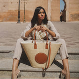 MyTindy LAMIA - Raffia Basket Bag, view 3