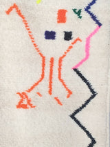 MyTindy Large Moroccan Wool Carpet - Handmade Tribal Patterns, view 3
