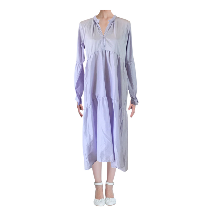 MyTindy Lavender Flowy Dress