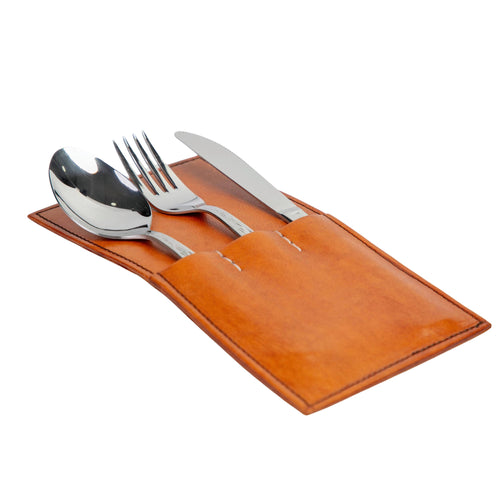 MyTindy Leather Cutlery Holder