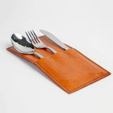 MyTindy Leather Cutlery Holder, view 2