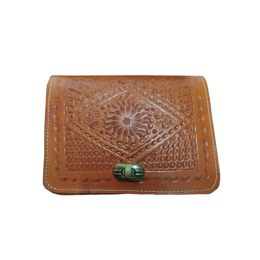 MyTindy Leather Handbag with Pattern