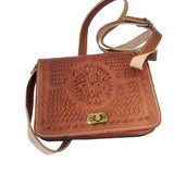 MyTindy Leather Handbag with Pattern, view 2