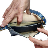 MyTindy Leather Handbag with Pattern, view 6
