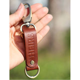 MyTindy Leather Keychain, view 2