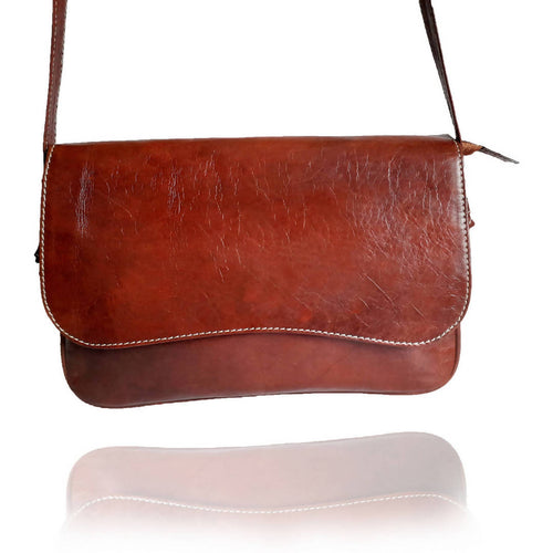 MyTindy Leather shoulder bag for women