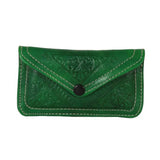 MyTindy Leather Wallet with Arabesque Engraving, view 4