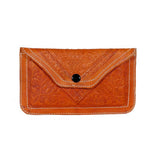 MyTindy Leather Wallet with Arabesque Engraving, view 5