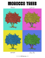 MyTindy LEMON TREE Botanical board version POP POSTER, view 3