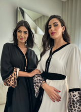 MyTindy Leopard Gandoura Moroccan Dress, view 4