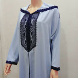 MyTindy Light Blue Djellaba, view 2
