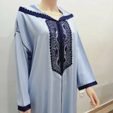 MyTindy Light Blue Djellaba, view 3