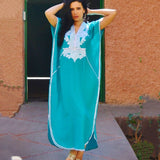 MyTindy Light Blue Gandoura, view 2