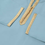 MyTindy Light blue Moroccan Djellaba for girls kids, view 2