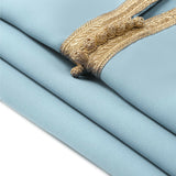 MyTindy Light blue Moroccan Djellaba for girls kids, view 3