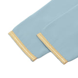 MyTindy Light blue Moroccan Djellaba for girls kids, view 4