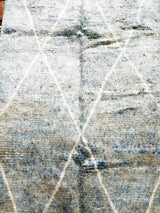 MyTindy Light Blue Moroccan Rug, view 3