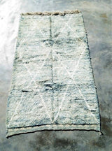 MyTindy Light Blue Moroccan Rug, view 6