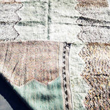 MyTindy Light Green and Brown Moroccan Rug, view 2