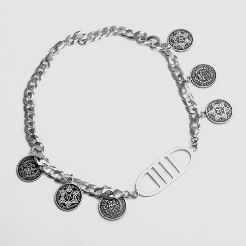 MyTindy LIMITED Master-Piece Tribal Coins NECKLACE