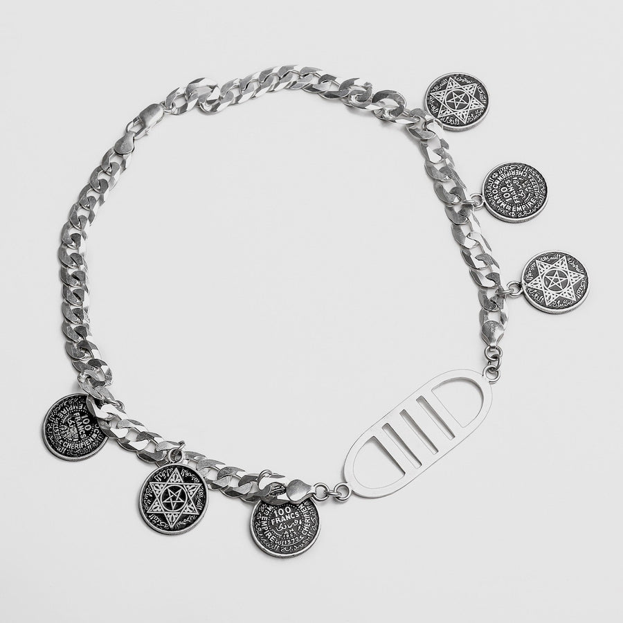 MyTindy LIMITED Master-Piece Tribal Coins NECKLACE