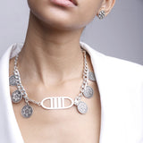 MyTindy LIMITED Master-Piece Tribal Coins NECKLACE, view 2