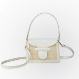 MyTindy LINA - Raffia Clutch, view 3