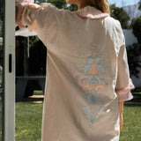 MyTindy Linen Moroccan Kimono, view 4