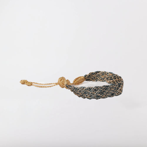 MyTindy Lines n°1 bracelet in Peach Royal Blue