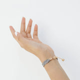 MyTindy Lines n°1 bracelet in Peach Royal Blue, view 4