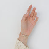MyTindy Lines n°2 bracelet in Rose Gold Amber, view 3