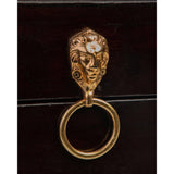 MyTindy Lion Handle Leather Trunk, view 2