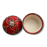 MyTindy Little Vintage Moroccan Box Red, view 4